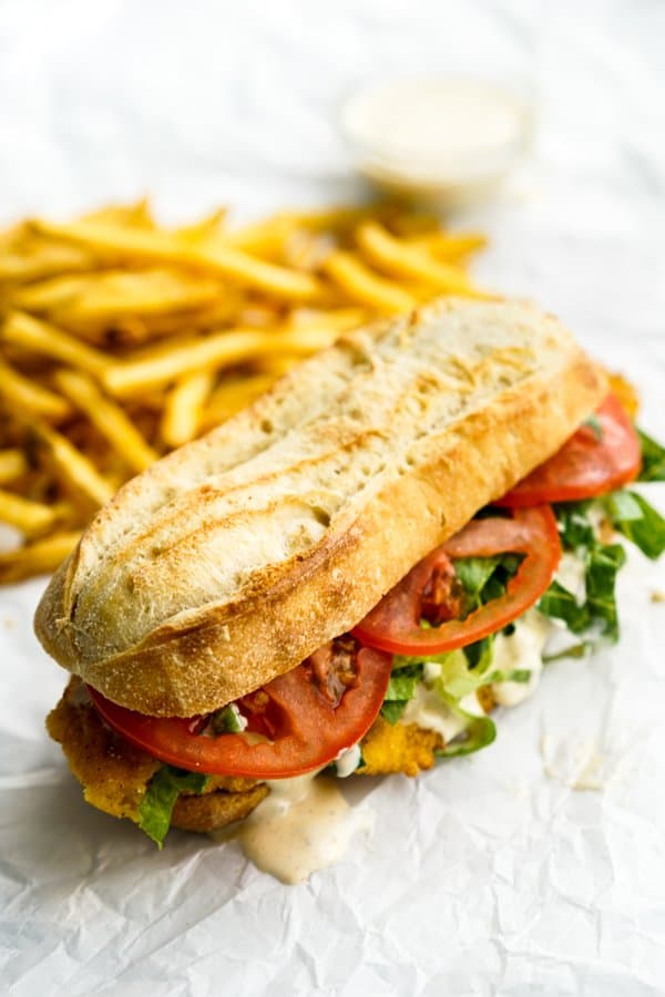 Escovitched Fish Sandwich ($2794JMD)