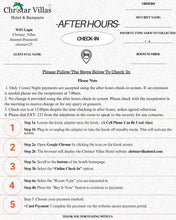 Load image into Gallery viewer, Online Check-In