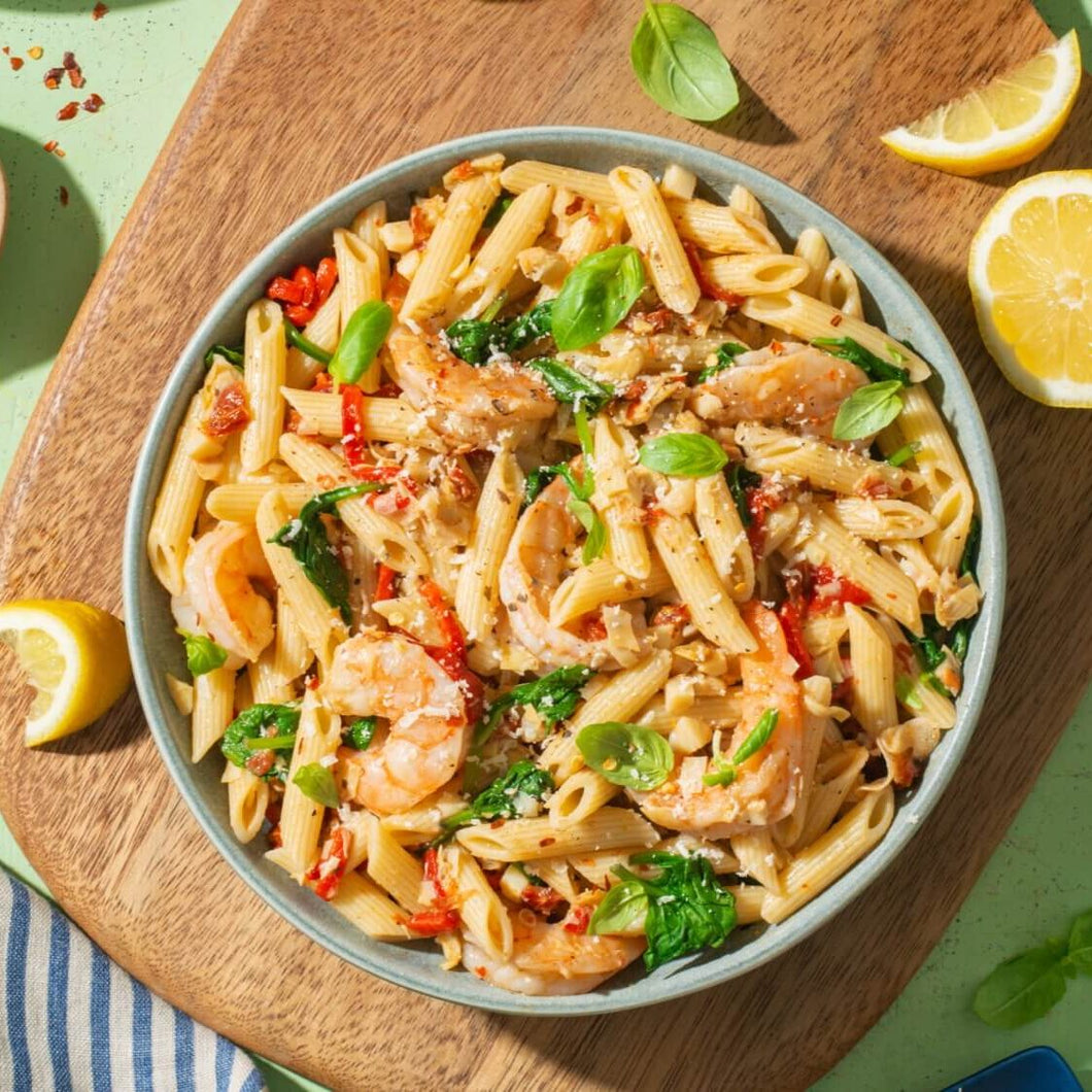 Shrimp Alfredo Pasta ($3429JMD)